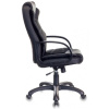 Кресло руководителя Бюрократ CH-839 черный Leather Black (экокожа, 120 кг, крестовина пластик, колесики пластик)